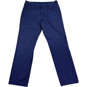NWOT Bonobos Monday Chino Pants Trousers Men's 36x34 Straight Leg Navy Blue